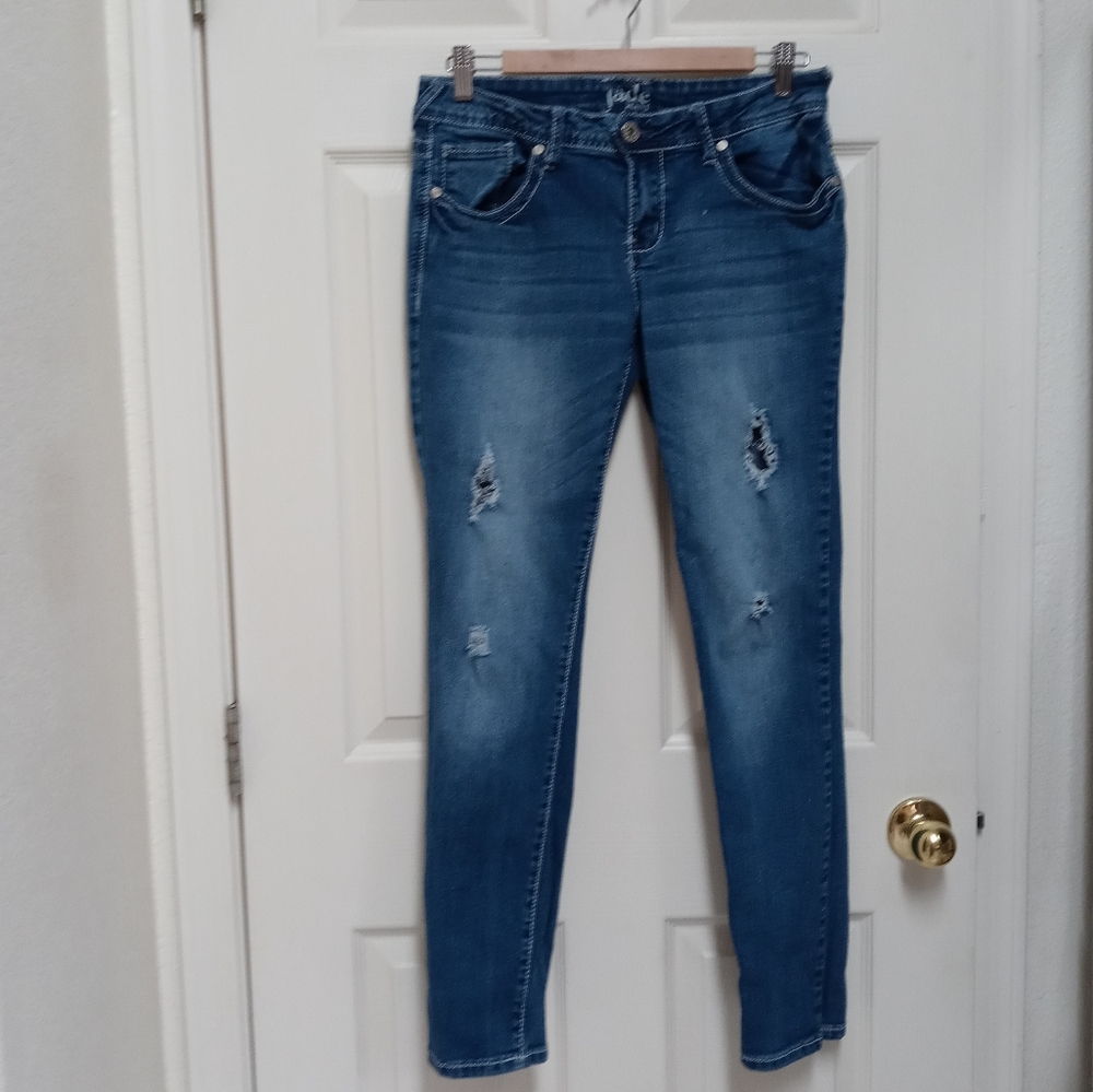 Jade Distressed Blue Jeans Size 11/12